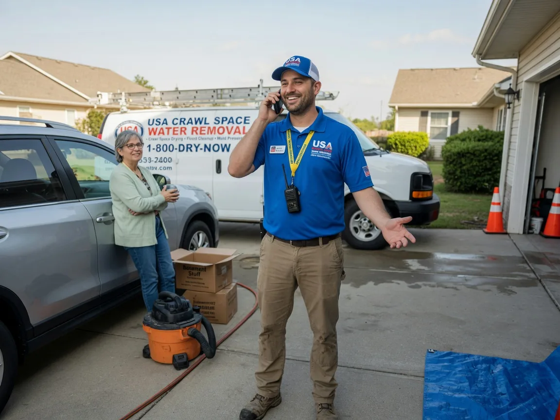 Crawl Space Water Removal Plover, IA FAQs